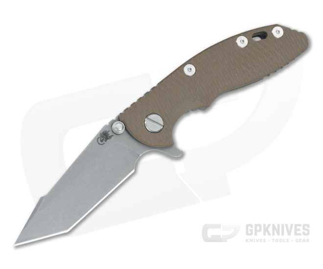 Hinderer XM-18 3.0 Harpoon Tanto FDE G10 Working Finish - HK-1638