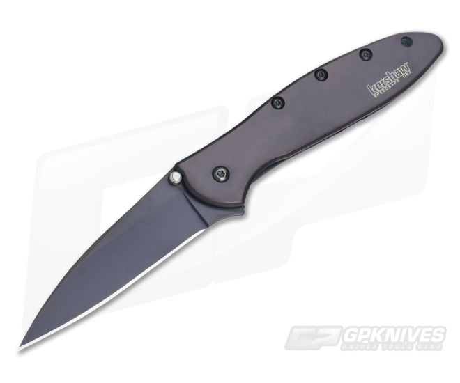 Kershaw Leek Brown DLC Assisted Flipper 1660BRN - KS-1660BRN