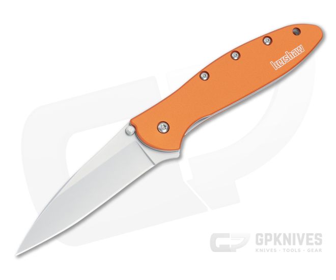 Kershaw Leek Orange Assisted Flipper 1660OR - KS-1660OR