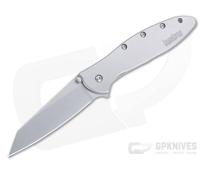 Kershaw Random Leek Gray Stainless Steel Reverse Tanto 1660R - KS-1660R