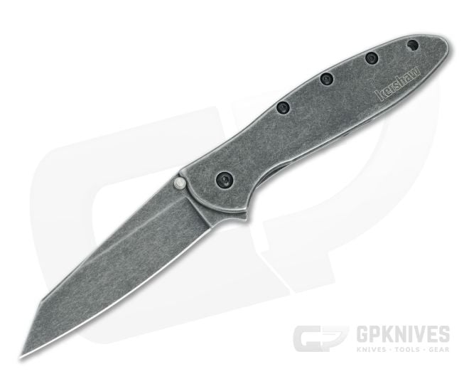 Kershaw Random Leek BlackWash Reverse Tanto 1660RBW - KS-1660RBW