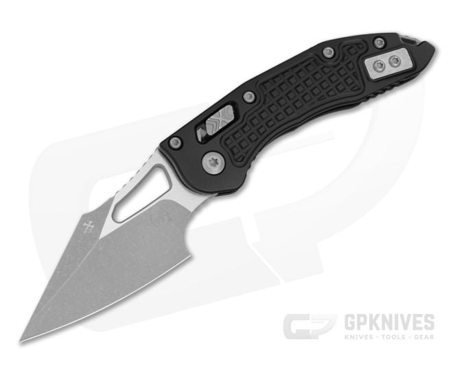 Microtech M-Stitch RAM-LOK Black Frag Aluminum M390MK Apocalyptic Folding Knife (3.05" Blade) 169MRL-10APFR - MT-169MRL-10APFR