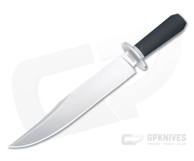 Cold Steel Laredo Bowie Fixed Blade Black G10 Handle 3V Clip Point Blade 16DL - CS-16DL
