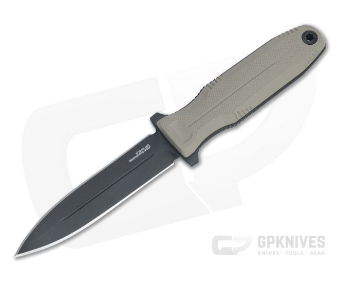 SOG Pentagon FX Dagger Black S35VN Flat Dark Earth G10 Fixed Blade 17-61-02-57 - SOG-17-61-02-57