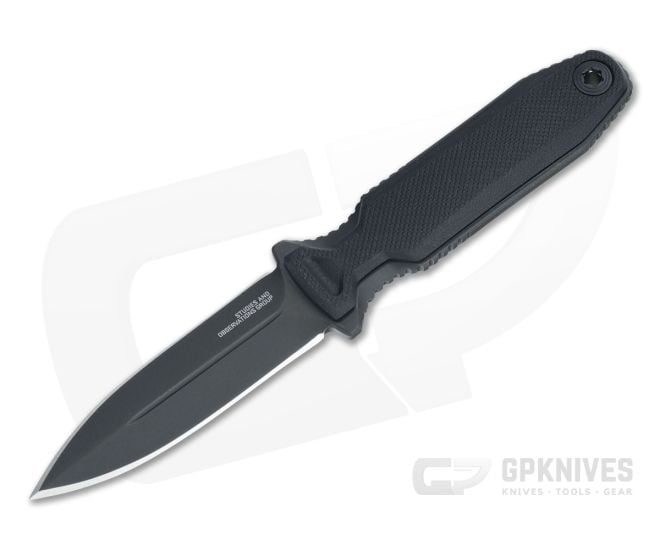 SOG Pentagon FX Covert Dagger Blackout S35VN G10 Fixed Blade 17-61-03-57 - SOG-17-61-03-57