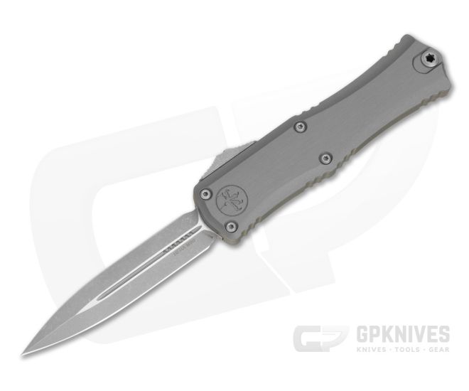 Microtech Hera II Mini D/E Natural Clear Apocalyptic - MT-1702M-10APNC