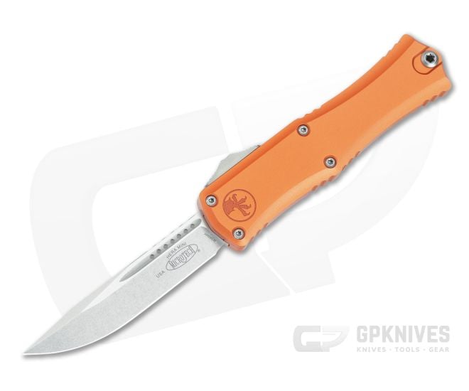 Microtech Hera II Mini S/E Orange Stonewash - MT-1703M-10OR