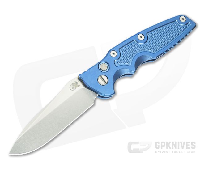 Hinderer Eklipse Auto Spearpoint Stonewash Blue - HK-1710
