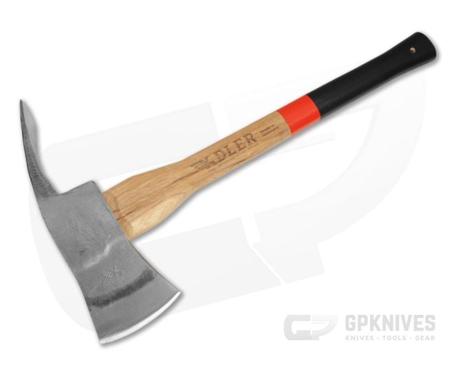 Adler Pulaski Fireman's Axe Red Stripe Hickory C60 Carbon Steel (23.60" Overall) - AD-174.0H350B221