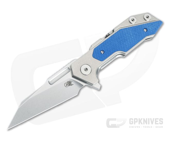 Hinderer Full Track Wharncliffe Blue G10 Stonewash - HK-1748