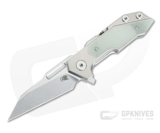 Hinderer Full Track Wharncliffe Translucent G10 Stonewash - HK-1749