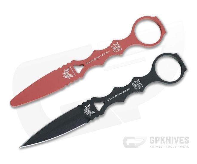Benchmade SOCP Dagger & Trainer Combo Fixed Blade Knife with Black Sheath 176BK-COMBO - BM-176BK-COMBO