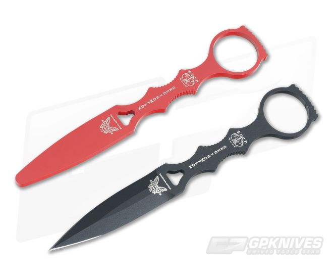 Benchmade SOCP Dagger & Trainer Combo Fixed Blade Knife with Tan Sheath 176BKSN-COMBO - BM-176BKSN-COMBO