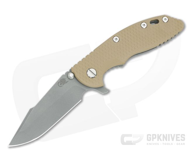 Hinderer XM-18 3.5 Harpoon Spanto Coyote G10 Working Finish - HK-1794