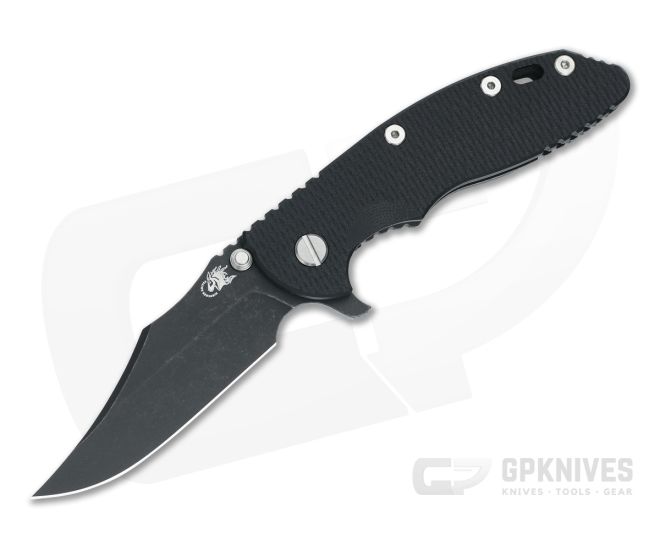 Hinderer XM-18 3.5 Bowie Black G10 Battle Black - HK-1799