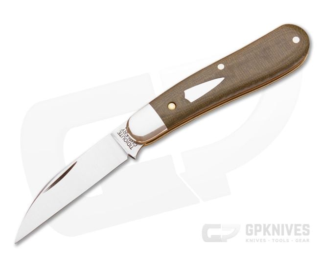 Tidioute #18 Coyote Wharncliffe OD Green Micarta - GEC-180116-GLM