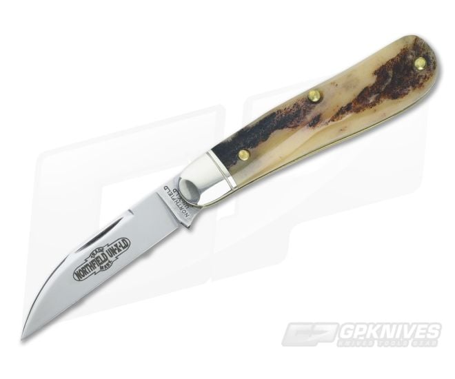 Northfield #18 Coyote Wharncliffe Smooth Stag - GEC-180116-SS