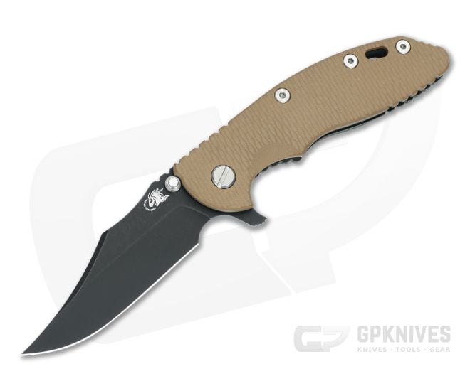 Hinderer XM-18 3.5 Bowie Coyote G10 Battle Black - HK-1802