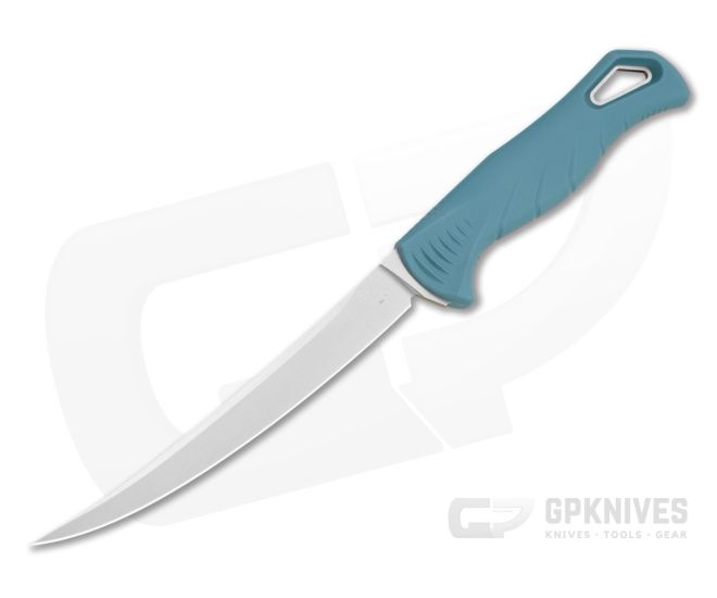 Benchmade 18030 Fishcrafter 5" MagnaCut Fixed Blade Depth Blue Handle - BM-18030