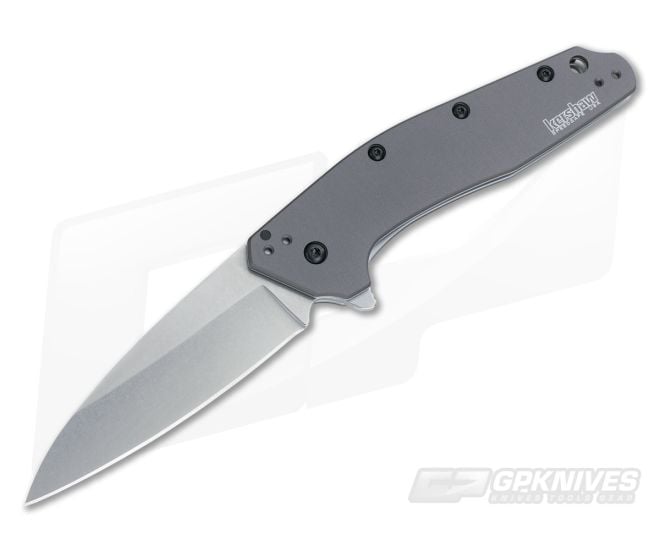 Kershaw Knives Dividend Gray USA SpeedSafe Folder 1812GRY - KS-1812GRY