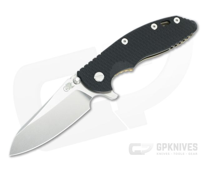 Hinderer XM-18 3.5 Sheepsfoot Black G10 Stonewash Bronze - HK-1817