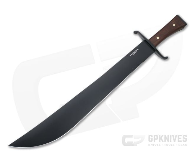 Condor Tool & Knife German Aviator Machete 1075 Walnut Machete CTK1822-16HC - CTK-1822-16HC