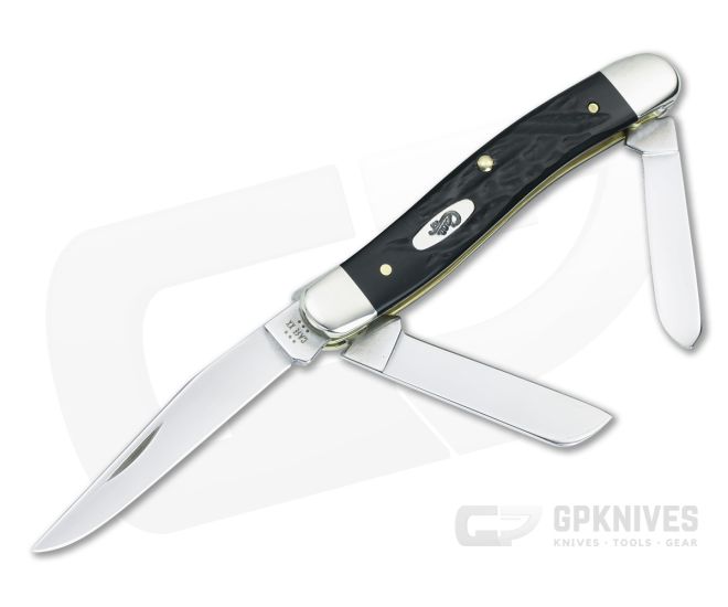 Case Medium Stockman Rough Black - CA-18222