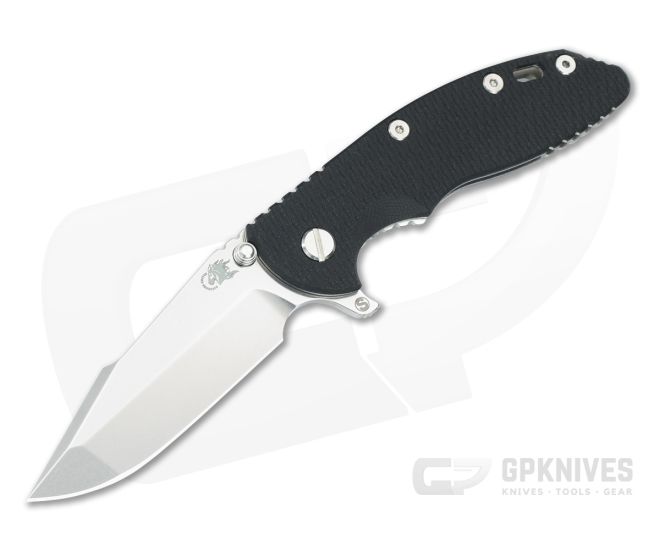 Hinderer XM-18 3.5 Skinny Harpoon Spanto Black G10 Stonewash - HK-1830