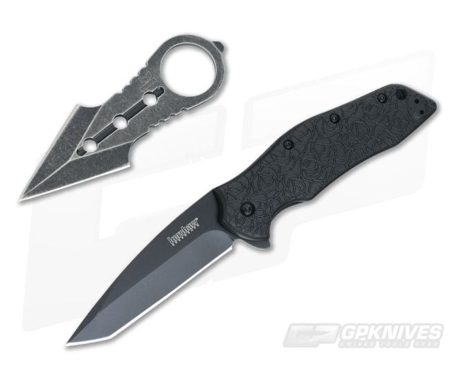 Kershaw Kuro Pack SpeedSafe Flipper Neck Knife Combo 1835TBLKKITX - KS-1835TBLKKITX
