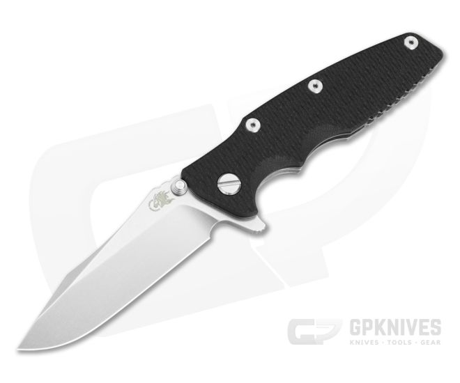 Hinderer Eklipse 3.5 Spearpoint Black G10 Stonewash - HK-1851