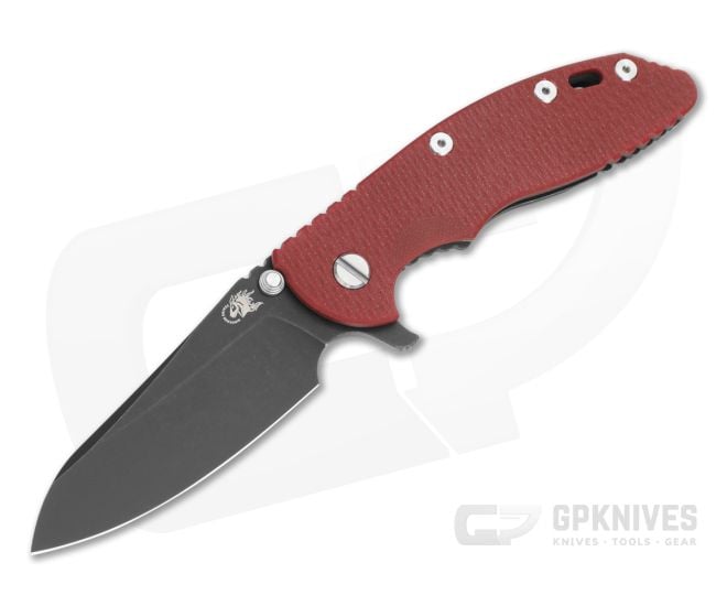 Hinderer XM-18 3.5 Sheepsfoot Red G10 Battle Black - HK-1854