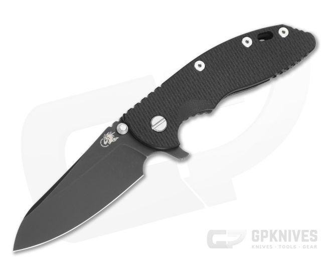 Hinderer XM-18 3.5 Sheepsfoot Black G10 Battle Black - HK-1855