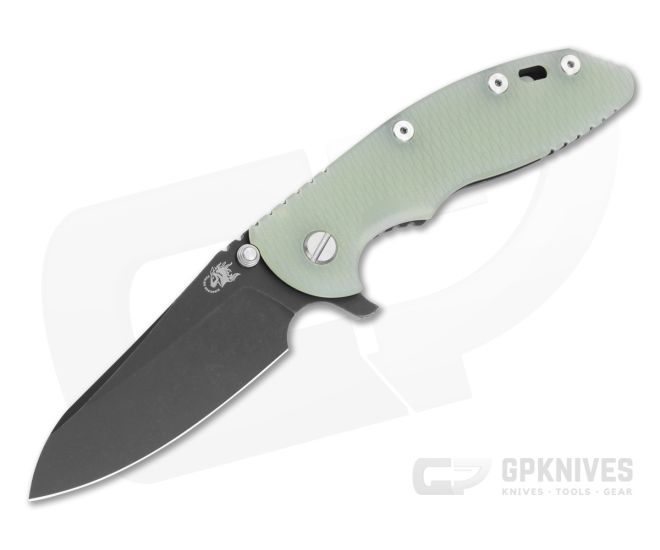 Hinderer XM-18 3.5 Sheepsfoot Translucent G10 Battle Black - HK-1857