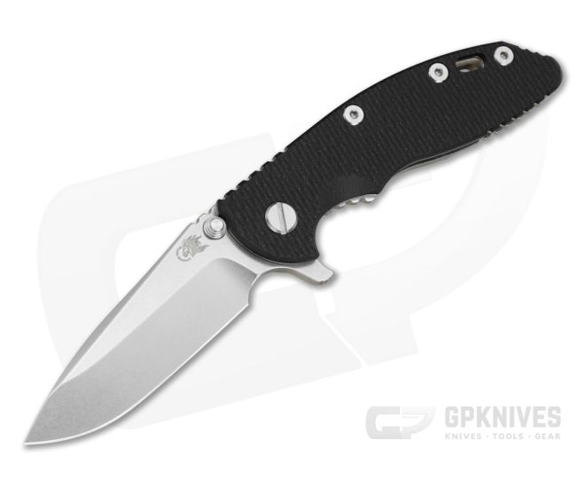 Hinderer XM-18 3.25 Spearpoint Black G10 Stonewash - HK-1861