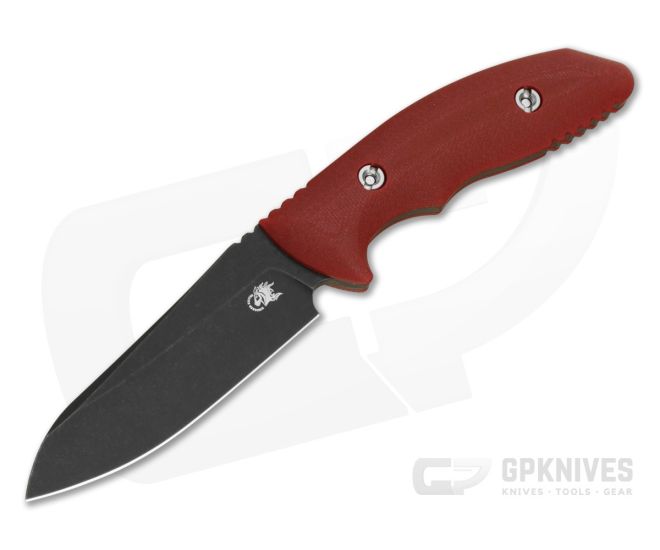 Hinderer Flashpoint Sheepsfoot Magnacut Battle Black Red G10 - HK-1884