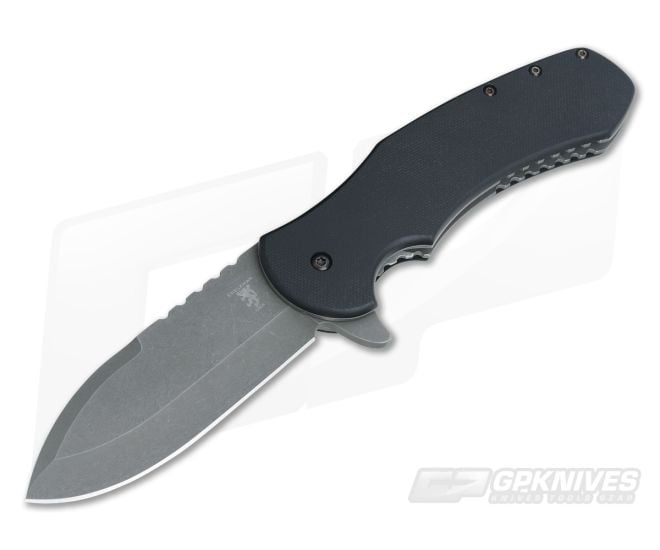 Sam Eddleman Gladiator Flipper Black G10 N690 - CU-1891