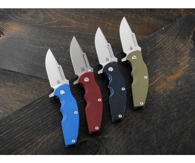 Hinderer Jurassic - Frontier Clip Point - SW MagnaCut - OD Green