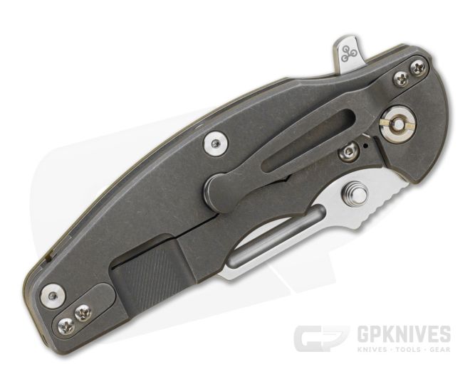 Hinderer Jurassic - Frontier Clip Point - SW MagnaCut - OD Green