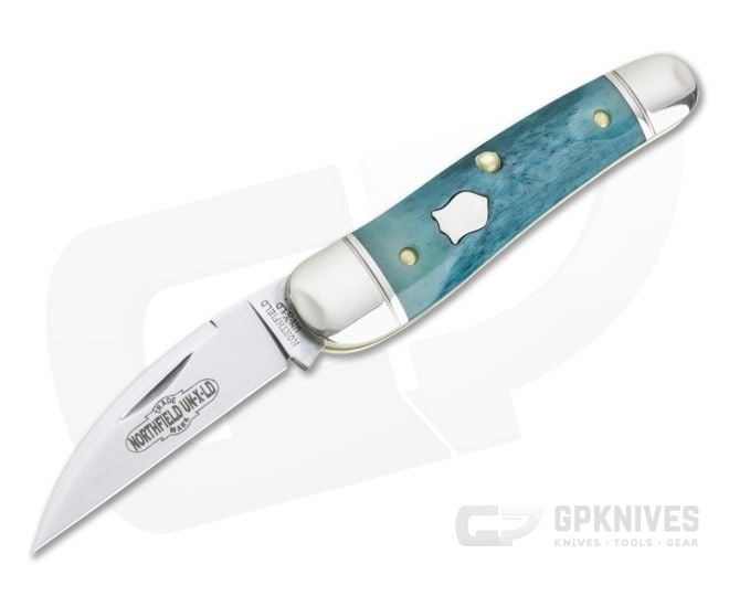 Northfield UN-X-LD #19 Little Rattler Blue Teal Natural Bone 190120 - GEC-190120-BTNB