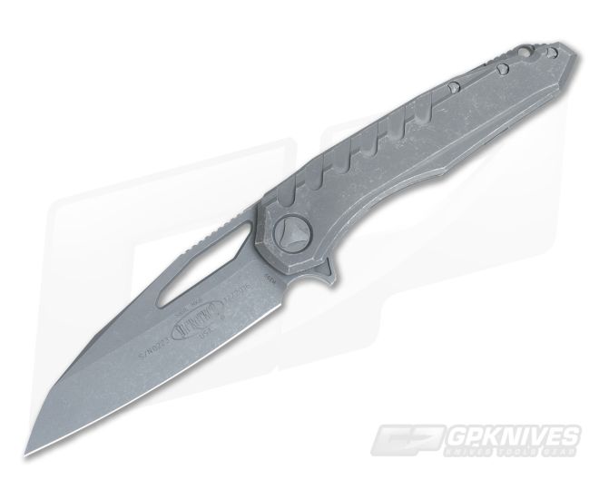 Microtech Production Sigil MK6 Apocalyptic Standard Titanium M390