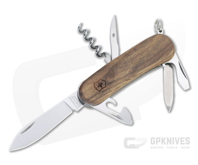 Victorinox Evolution 10 Wood Walnut Swiss Army Knife 2.3801.63-X2 - VN-2.3801.63-X2