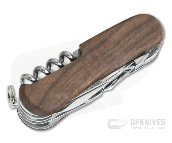 Victorinox Evolution Wood S557 Swiss Army Knife For Sale