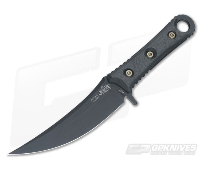 Microtech SBK Carbon Fiber DLC M390 Fixed Persian 200-1DLC - MT-200-1DLC