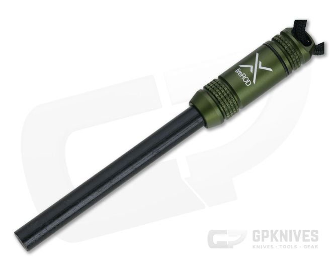 Exotac fireROD V2 Tinder Capsule Fire Starter OD Green 2005-OD - EX-2005-OD