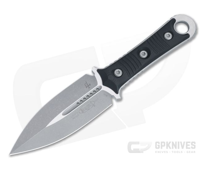 Microtech SBD Black G10 Fixed Blade Apocalyptic M390 201-10AP - MT-201-10AP