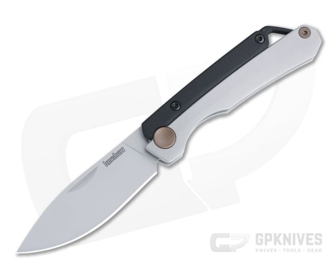 Kershaw Esteem Bead Blast Stainless Steel Polished Black G10 Slip Joint Folder 2032 - KS-2032