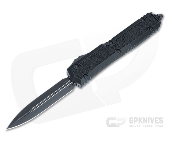 Microtech Makora Signature Tactical Black D/E OTF 206-1TS - MT-206-1TS