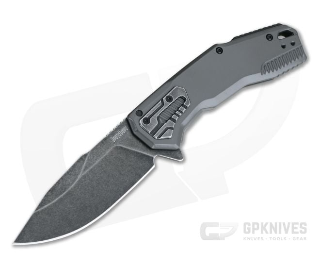 Kershaw Cannonball BlackWash D2 Gray PVD Stainless Assisted Frame Lock Flipper 2061 - KS-2061