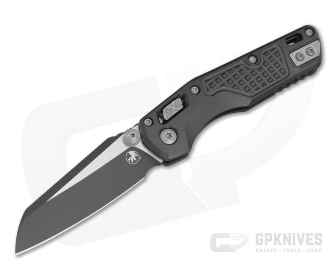 Microtech MSI Mini RAM-LOK Sniper Gray Frag Cerakote Aluminum M390MK Two-Tone Sniper Gray Satin Folding Knife (3.19" Blade) 210M-1FRCSG-Z13 - MT-210M-1FRCSG-Z13