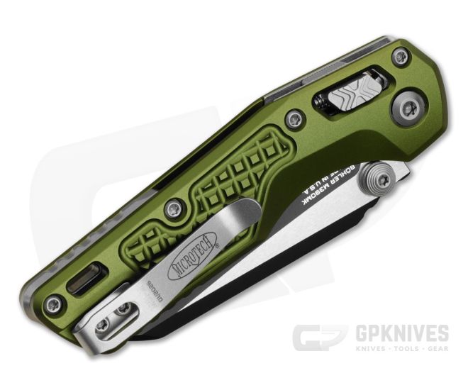 Microtech MSI Mini S/E - OD Green Frag - Black Blade 210M-1FROD
